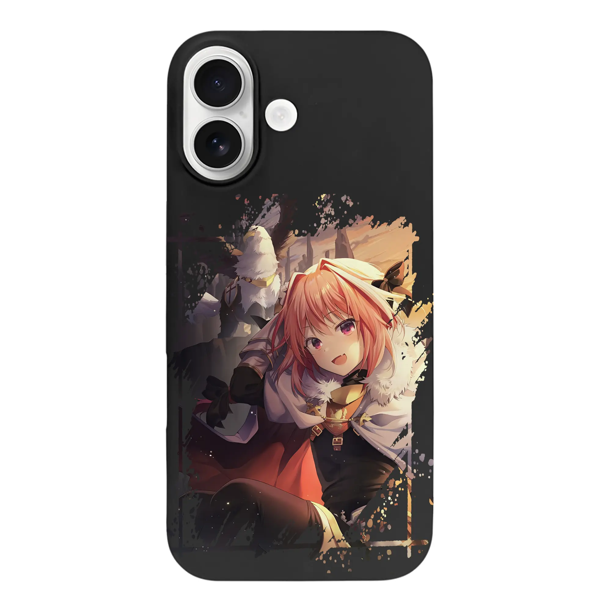 FGO グッズ,アストルフォ - iPhone 17 シリーズ シリコンケース 薄型 耐衝撃 指紋防止 ソフトタッチカバー 精密フィット 傷防止 保護ケース iPhone 17/17 Air/17 Pro/17 Pro Max 対応